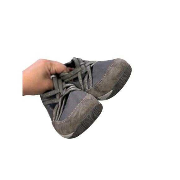 Dansko Hilde Slip On Shoes Gray Shimmery Suede Leather Women's size 39 US 8.5 - Picture 11 of 11